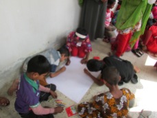 Drawing activities for school children